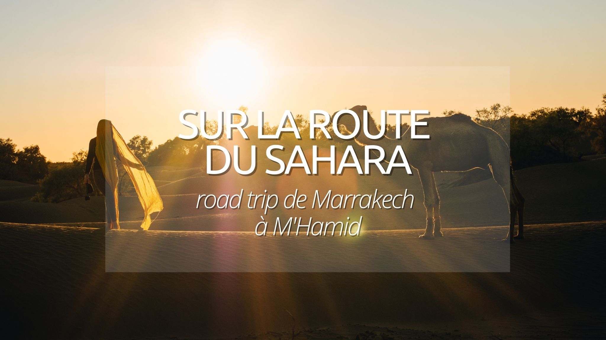 Roadtrip au Maroc : De Marrakech au désert de M’Hamid