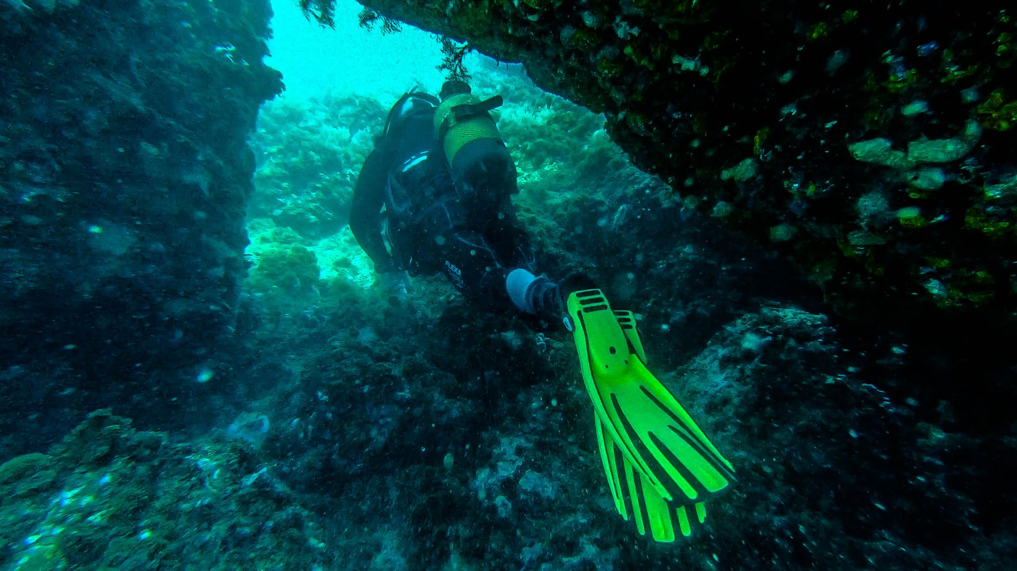 Grotte sous-marine